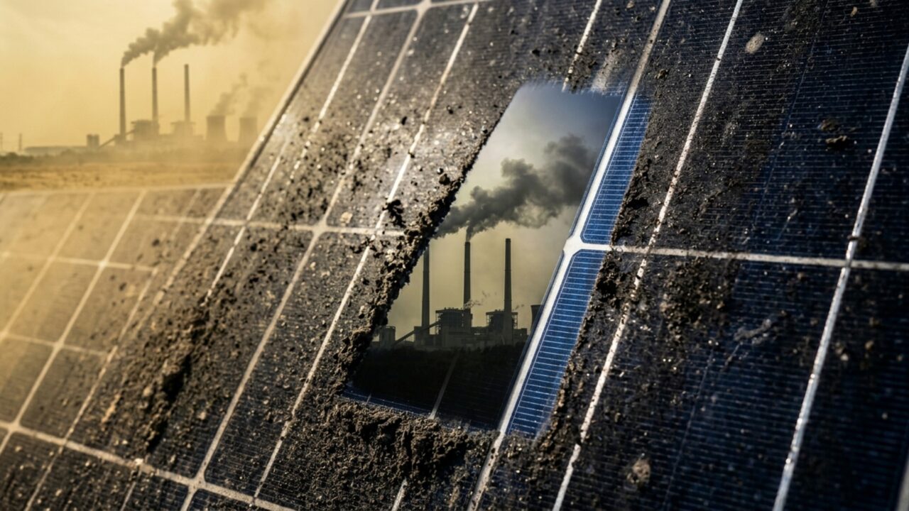 Novo estudo de Oxford revela que poluição de usinas a carvão anulou até um terço do crescimento da energia solar no mundo
