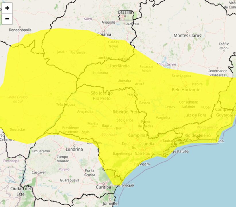 Tempestades violentas no Sudeste e Centro-Oeste risco real de alagamentos, quedas de árvores e caos entre os dias 19 e 21