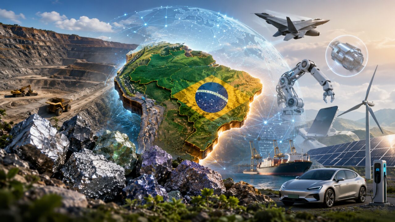 Terras Raras o Mineral estratégico que reposiciona o Brasil na nova disputa global