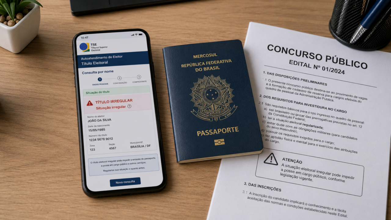 Título de eleitor irregular pode bloquear quais documentos e serviços? Entenda o risco