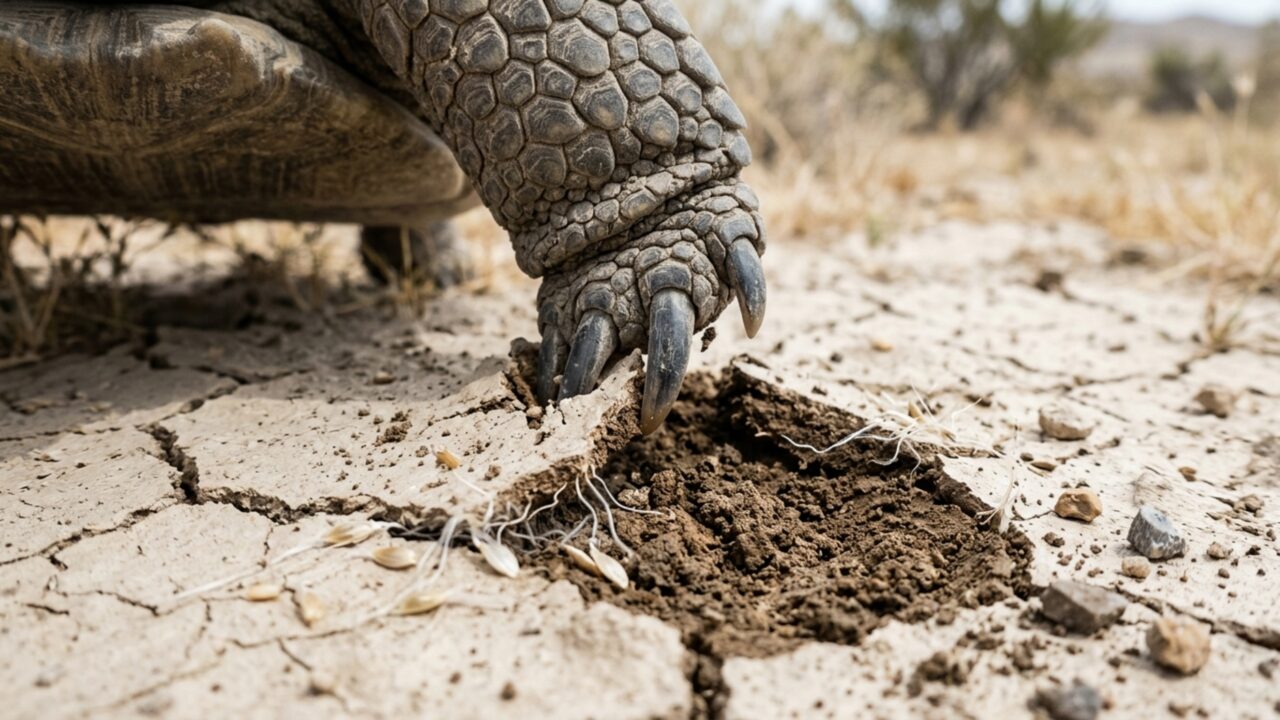 Após soltarem 500 tartarugas no Saara, regiões cobertas apenas por areia começaram a ganhar áreas verdes cinco anos depois