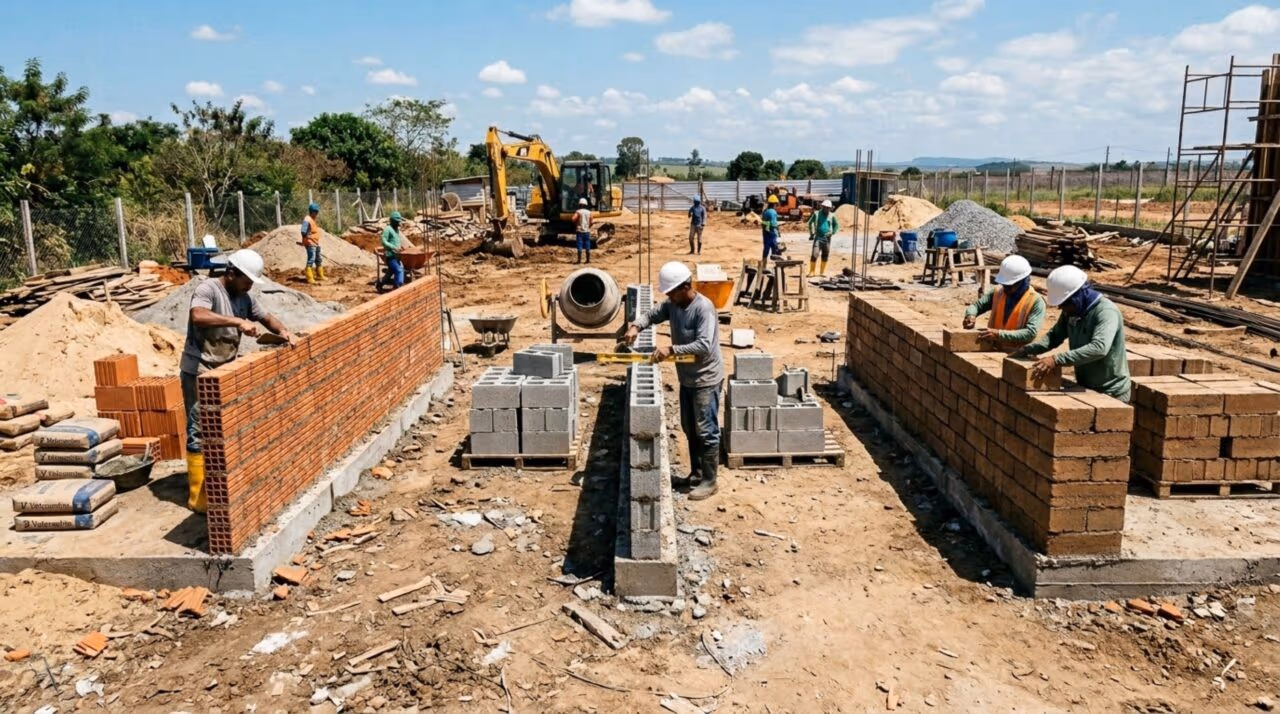 Adeus cerâmica comum: o tijolo baiano segue competitivo, mas o bloco de concreto e tijolo ecológico podem ganhar em rapidez e economia nos próximos anos