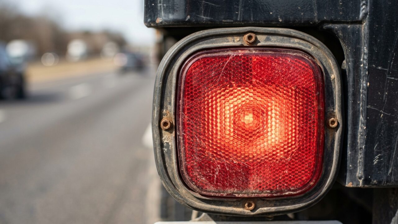 O que significa quando caminhoneiros piscam o farol depois de ultrapassar e o código silencioso que evita confusão na estrada