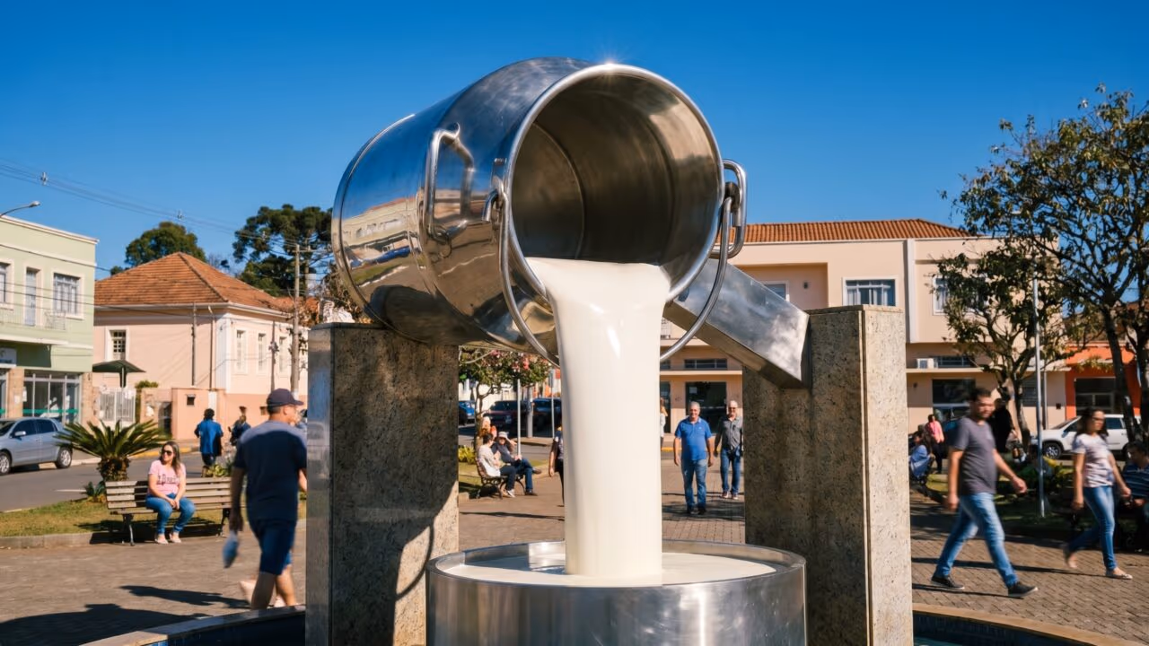 Reconhecida por lei como a Capital do Leite, essa cidade brasileira produz 480 milhões de litros de leite por ano e tem padrão europeu de qualidade desde a chegada dos holandeses em 1951