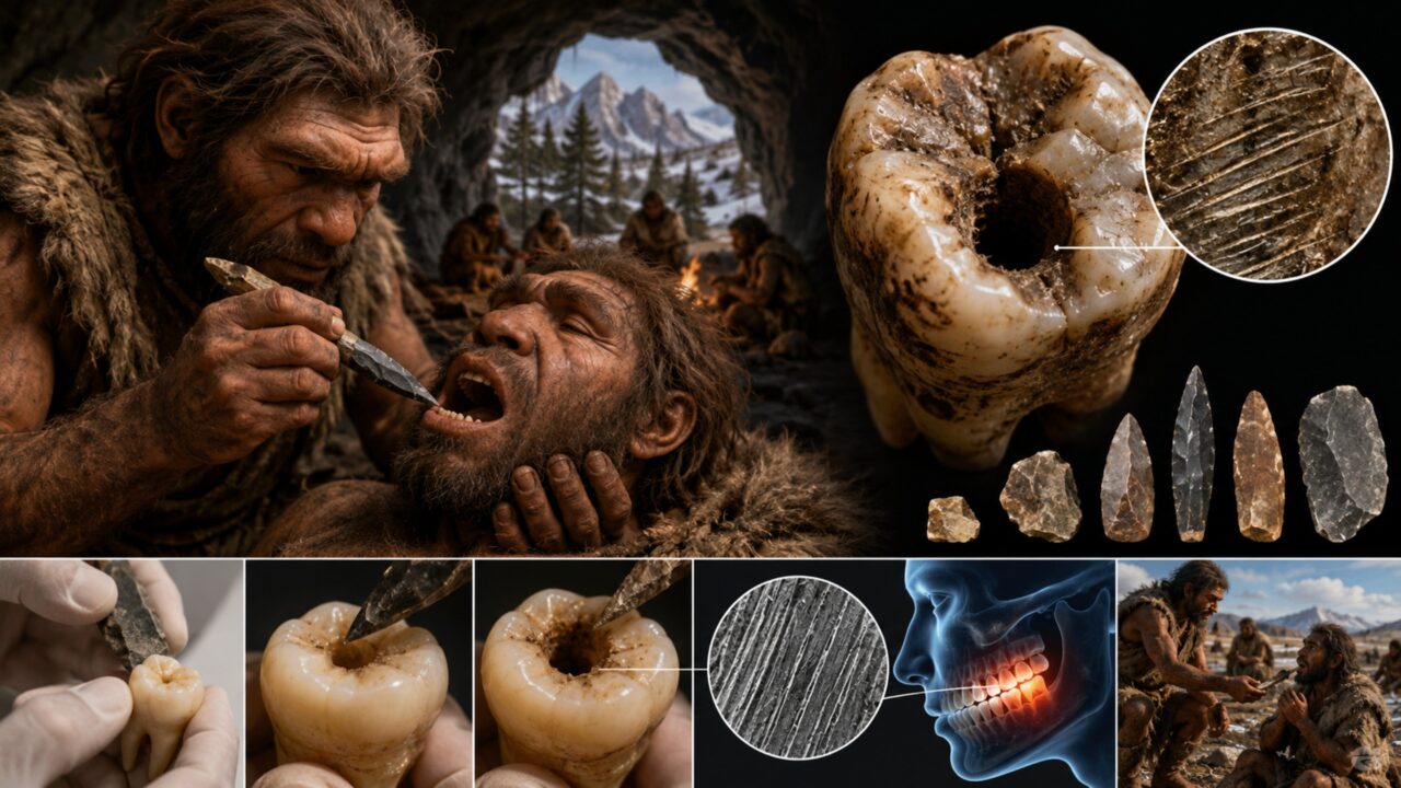 Um dente de 59.000 anos confirma que neandertais já praticavam odontologia