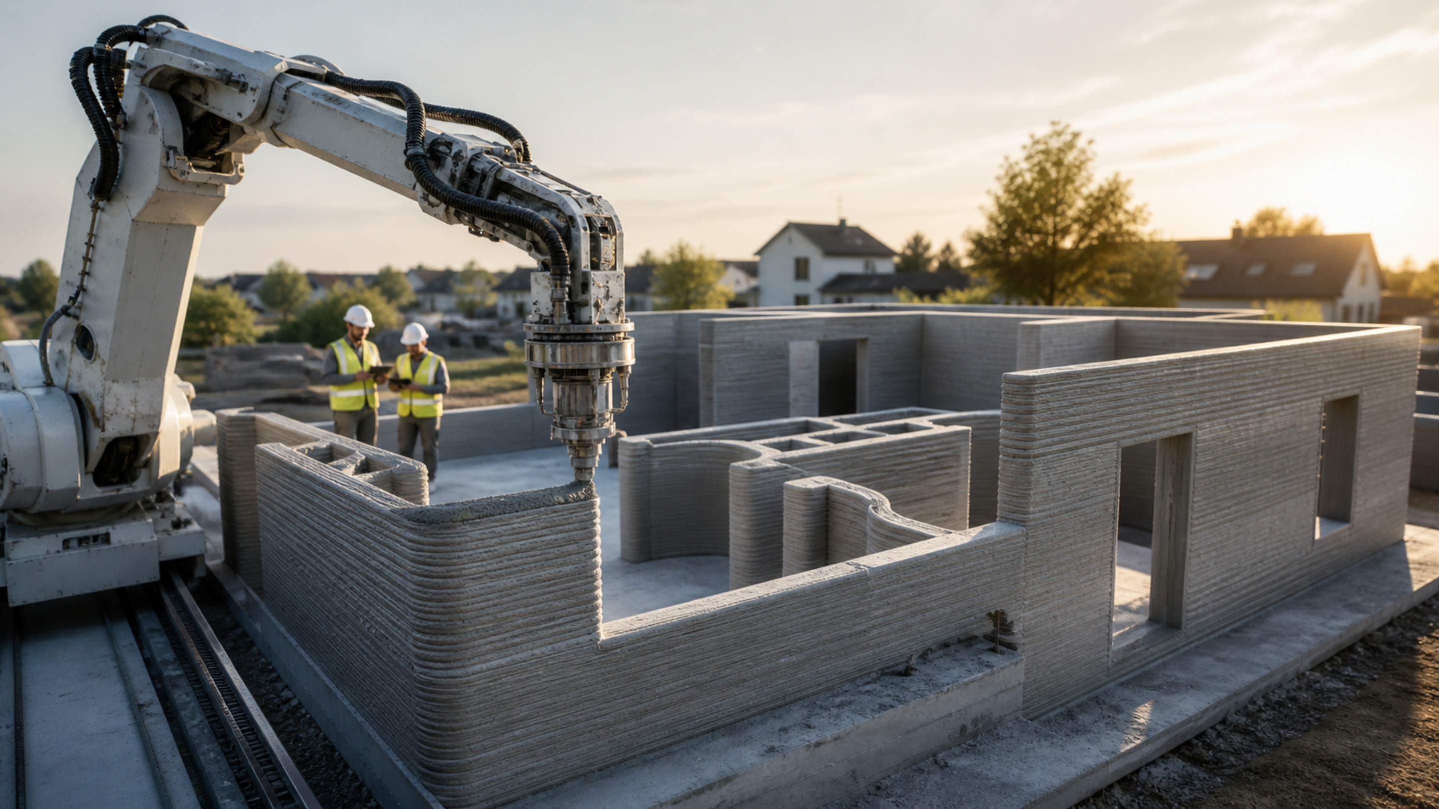 Robô constrói casa de 200 m² em 24 horas com impressão 3D e abala construção civil
