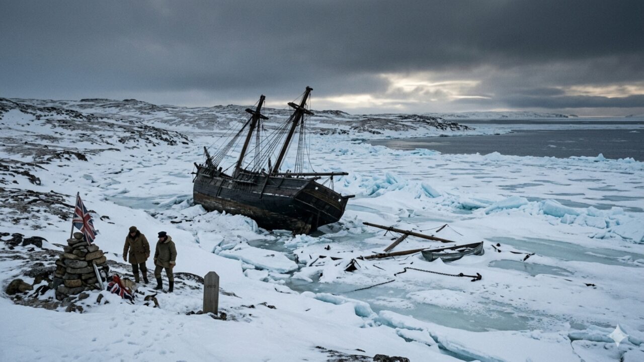 Uma análise de ADN confirmou mais vítimas da fatídica expedição polar de Franklin