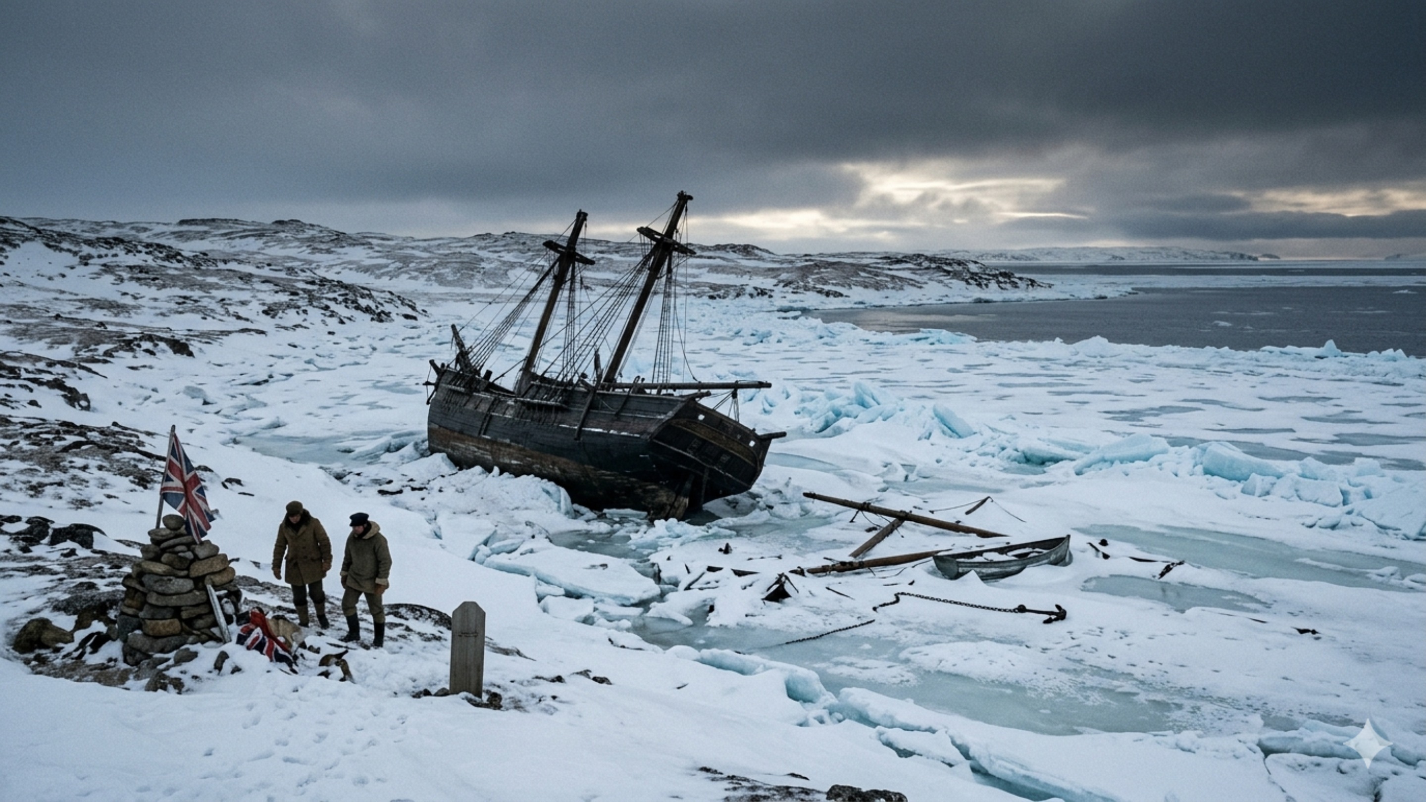 Uma análise de ADN confirmou mais vítimas da fatídica expedição polar de Franklin
