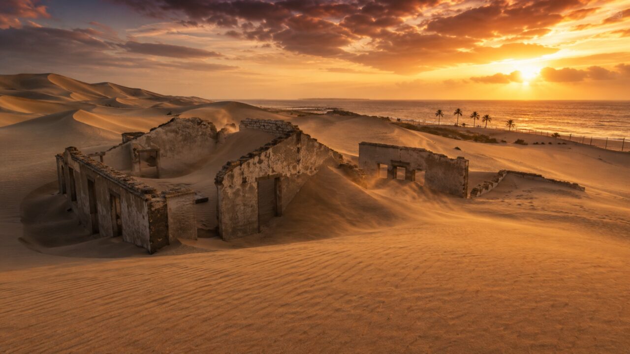 Vila de Tatajuba, soterrada há 40 anos, vira centro turístico entre as dunas do Nordeste brasileiro