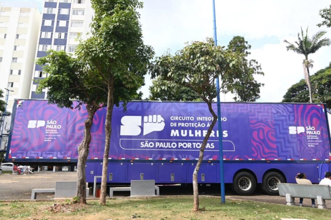 SP lança unidade móvel de proteção a mulheres