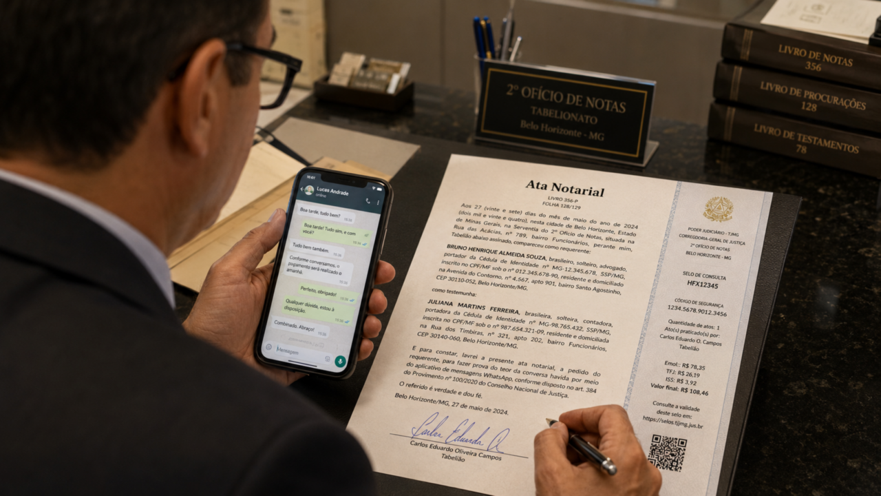 Print de WhatsApp como prova: o detalhe que pode fazer a conversa perder força