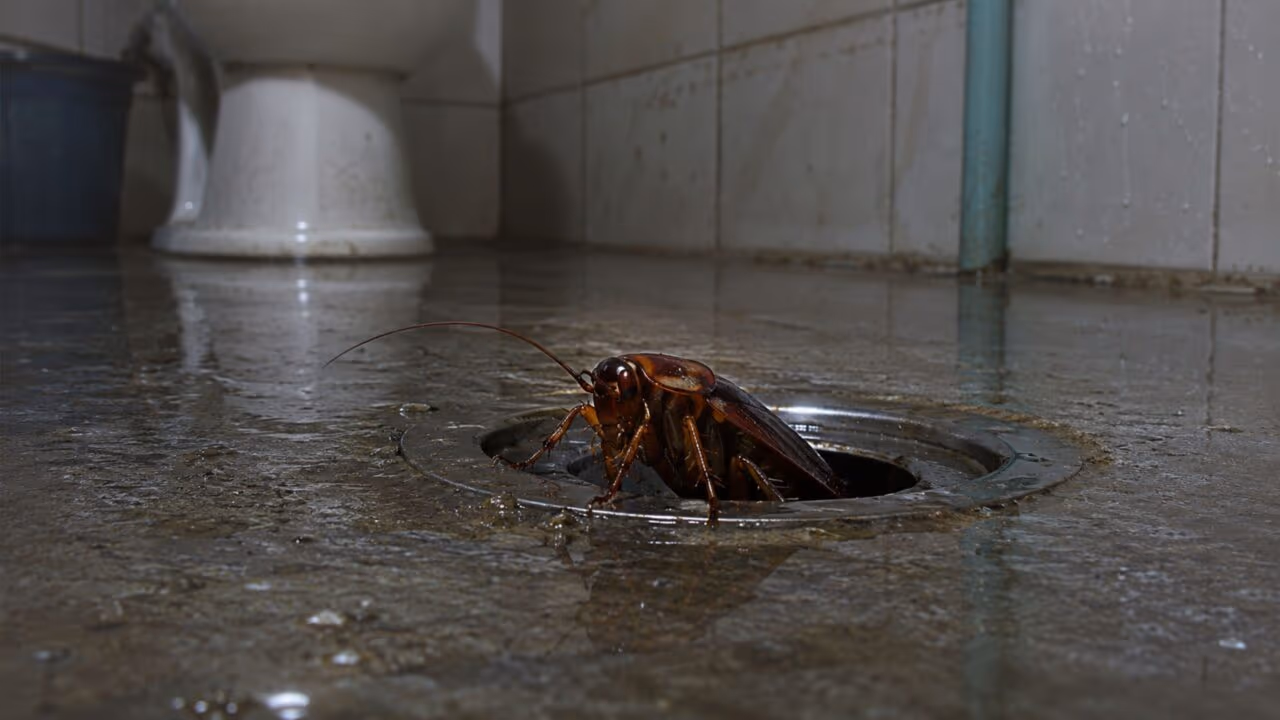 Por que as baratas aparecem depois da chuva e invadem a casa quando tudo parece mais úmido?