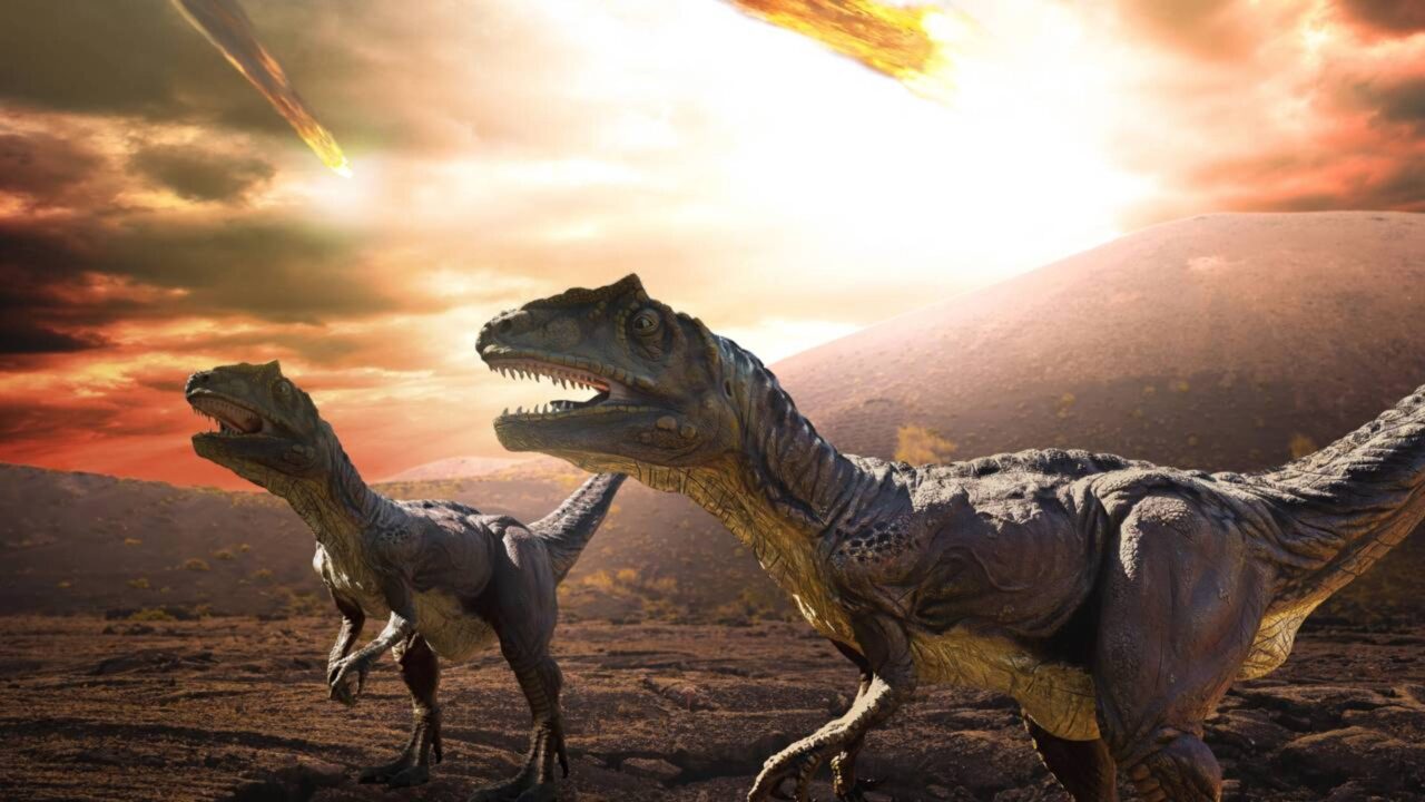 Cientistas descobrem que os dinossauros já estavam em colapso antes do asteróide