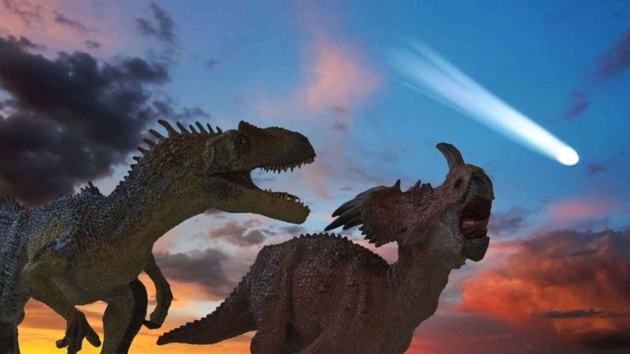 Cientistas descobrem que os dinossauros já estavam em colapso antes do asteróide