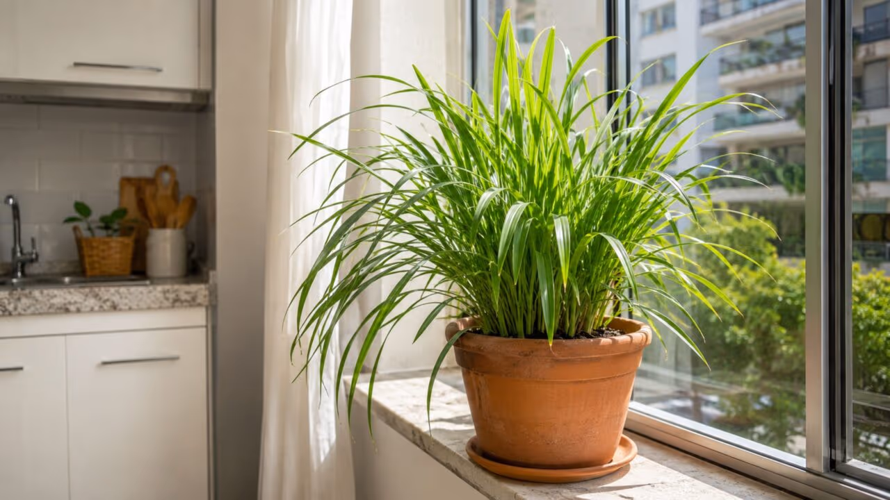 A planta que repele mosquito, barata e formiga e ainda cabe na janela do apartamento
