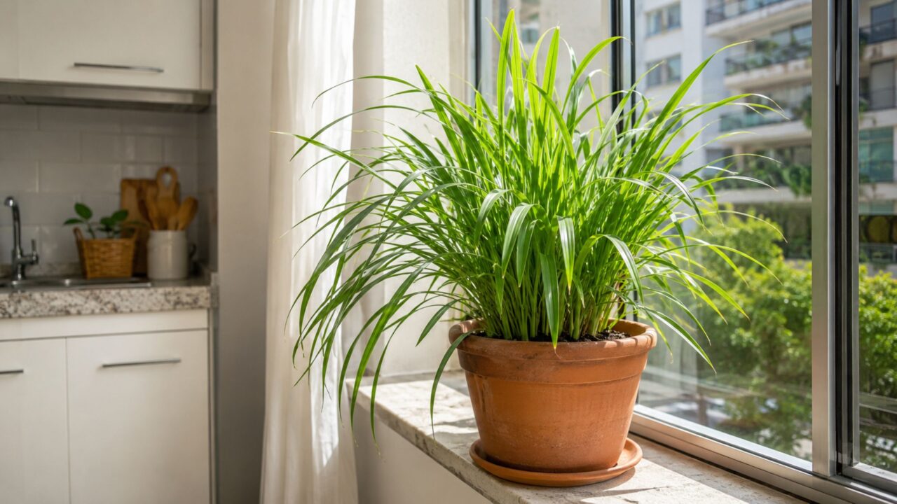 A planta que repele mosquito, barata e formiga e ainda cabe na janela do apartamento
