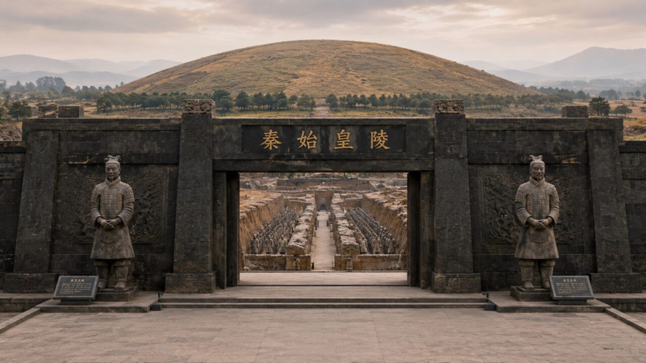 A tumba de Qin Shi Huang que arqueólogos evitam abrir até hoje por um motivo assustador