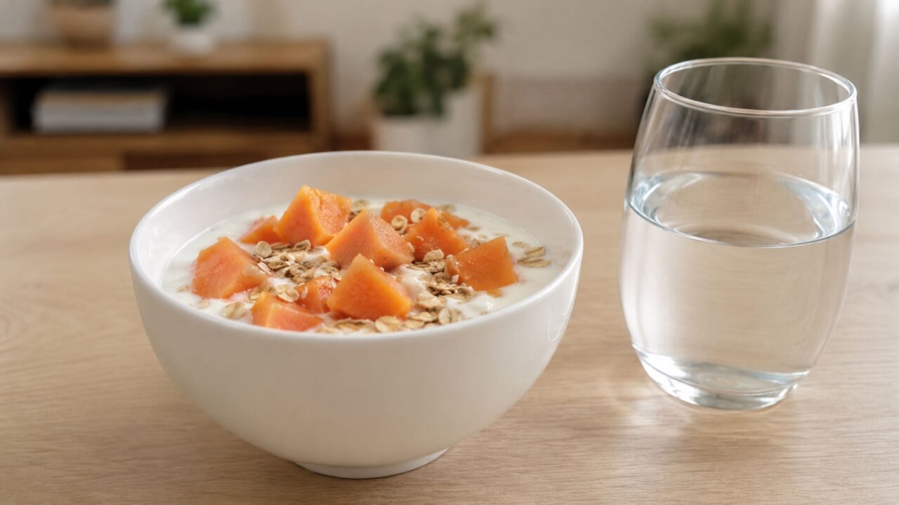 A combinação de fibras e hidratação ajuda a favorecer um trânsito intestinal mais regular