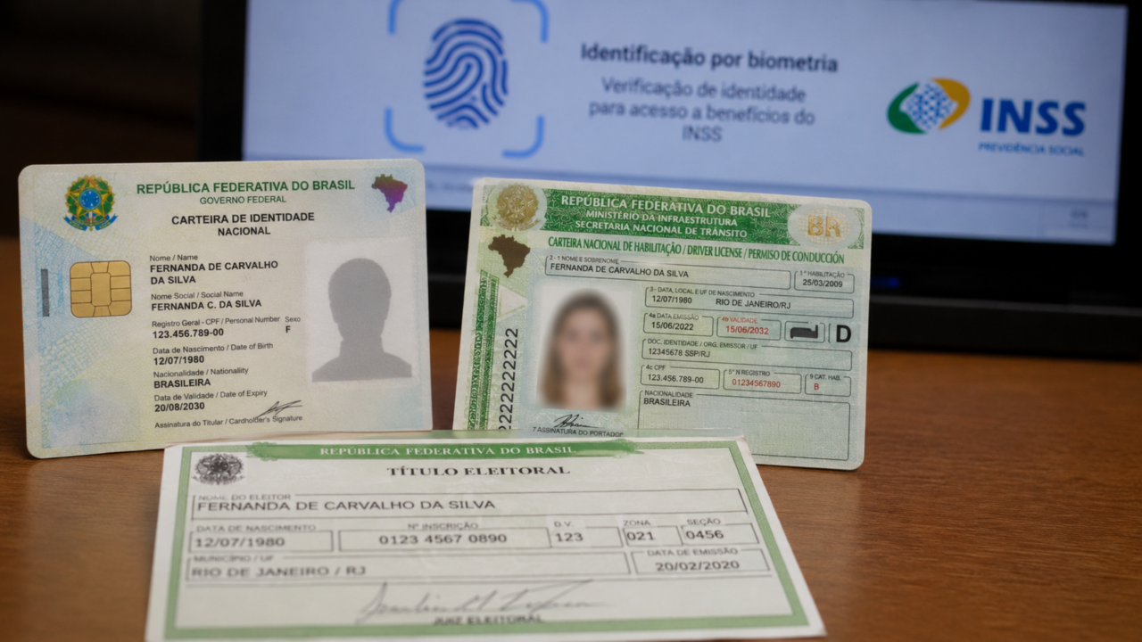 Biometria obrigatória no INSS pode bloquear novos benefícios sem cadastro válido