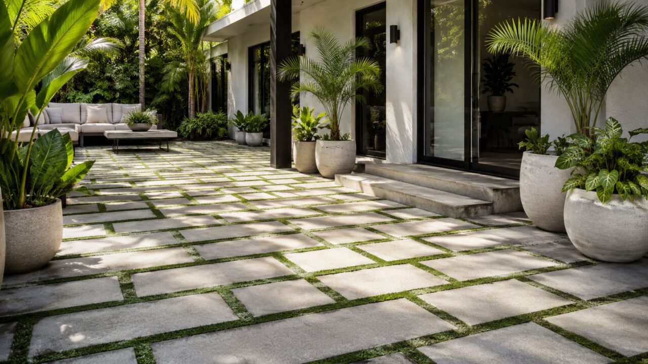 Adeus, concreto: a alternativa ecológica para pátios que também deixa tudo mais bonito