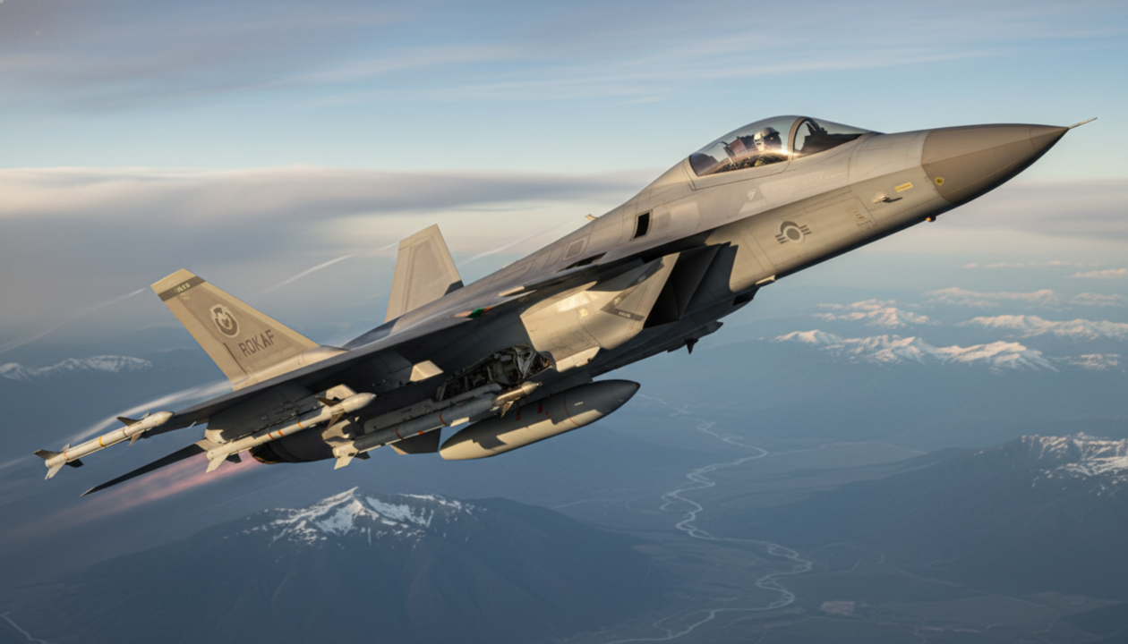 Coreia do Sul quer aposentar seus caças F-5 após quase 50 anos de serviço