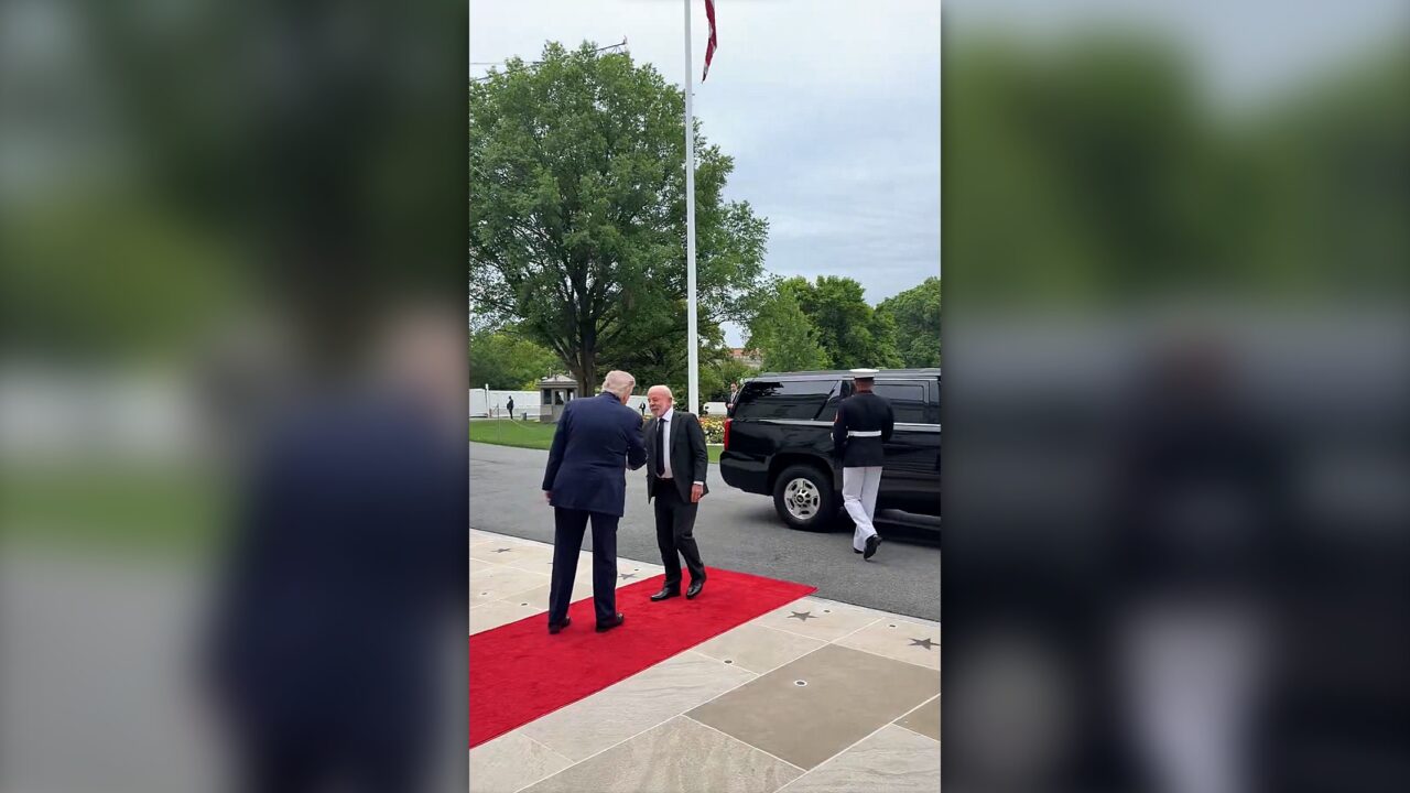 Por que Lula não quis falar com a imprensa antes do encontro com Trump?