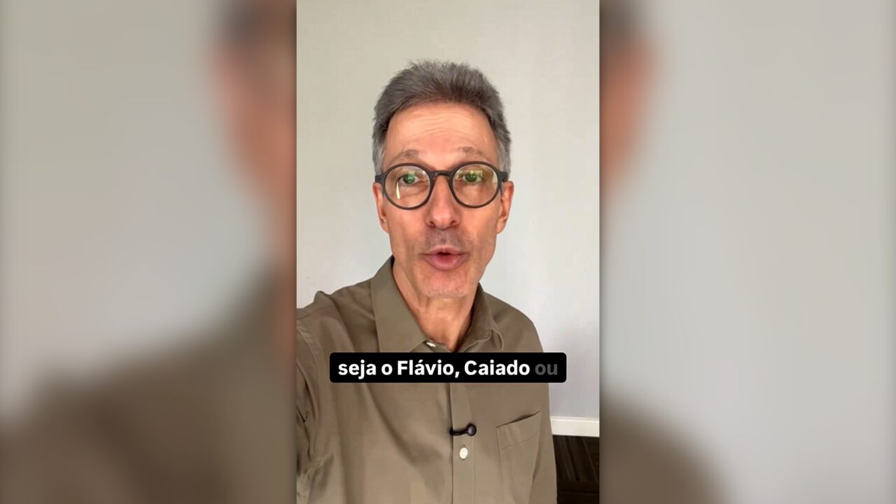 Crusoé: Pressionado, Zema promete apoio a Flávio em um eventual 2º turno contra Lula