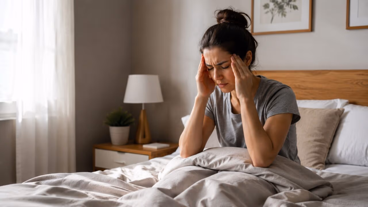 A dor de cabeça ao acordar pode não ser apenas noite mal dormida e merece atenção