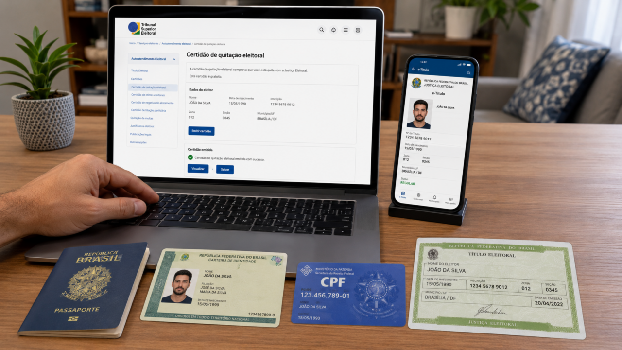 Certidão de quitação eleitoral serve para muito mais do que votar e pode travar documentos