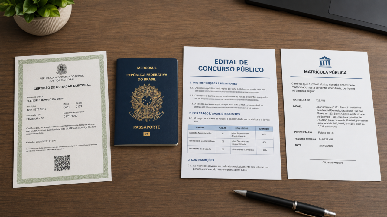 Certidão de quitação eleitoral serve para muito mais do que votar e pode travar documentos