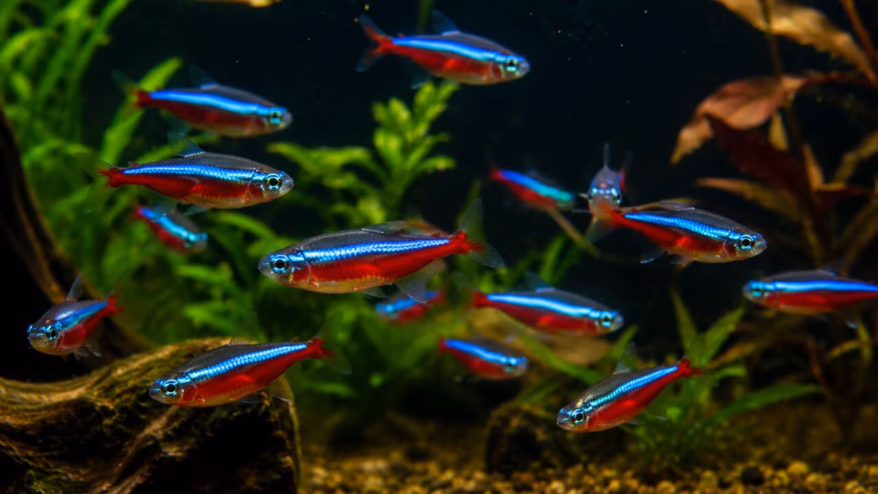 Neon, o peixinho amazônico que vale ouro e chama atenção pela beleza rara no aquário