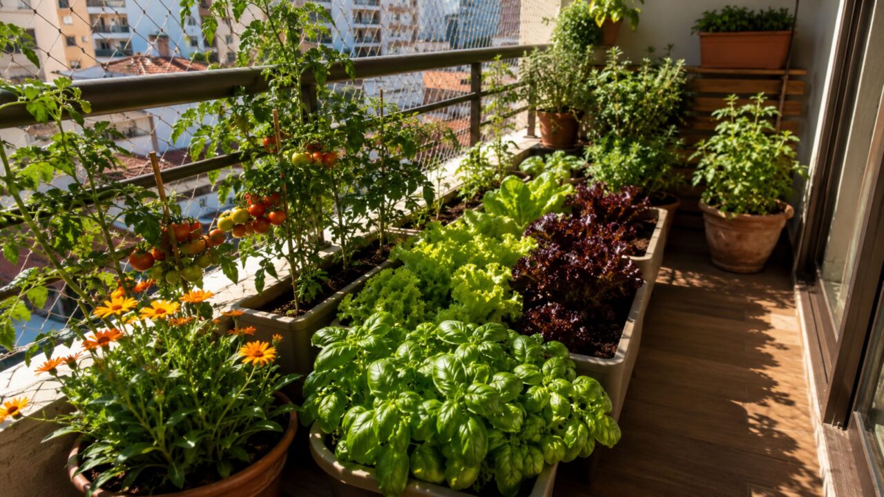O truque das plantas companheiras que deixa a horta mais bonita e menos vulnerável