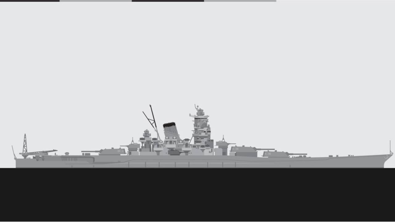 O maior canhão naval da história tinha 460 mm e lançava projéteis de mais de 1 tonelada no Pacífico