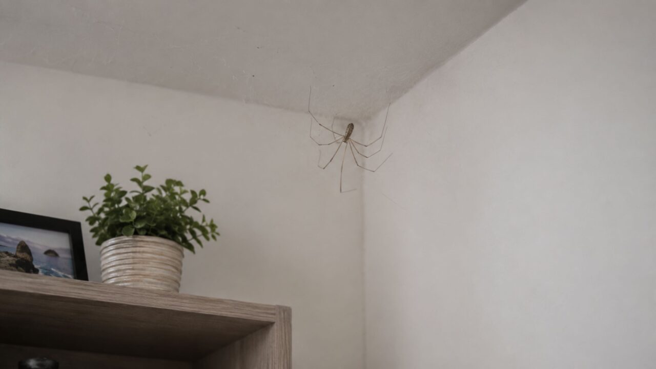 O que fazer se você encontrar aranhas-de-pernas-longas em casa ou no quintal?
