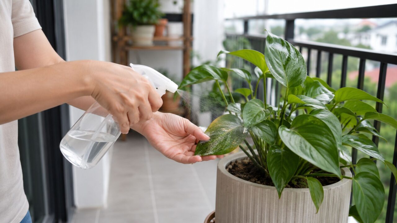 O segredo do vinagre no jardim e como esse ingrediente de cozinha pode ajudar contra fungos