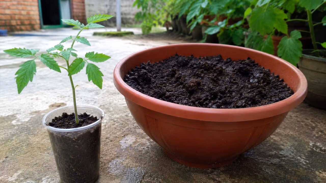 A época ideal para transplantar mudas de tomate e garantir uma colheita abundante