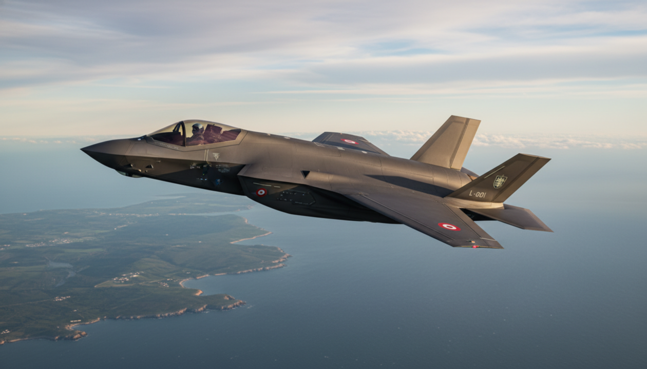 Com 4 caças em operação, Dinamarca ultrapassa 1.000 horas de voo no F-35A