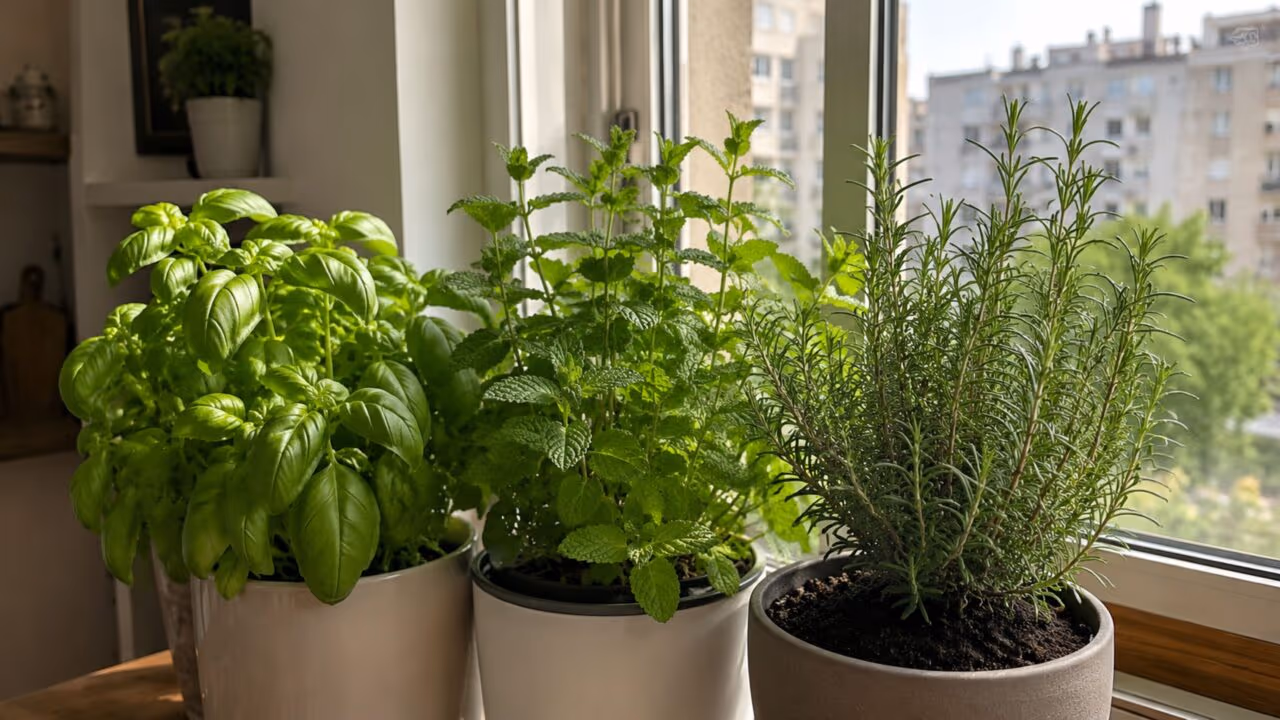 As 5 ervas fáceis de cultivar em apartamento mesmo para quem nunca teve dedo verde