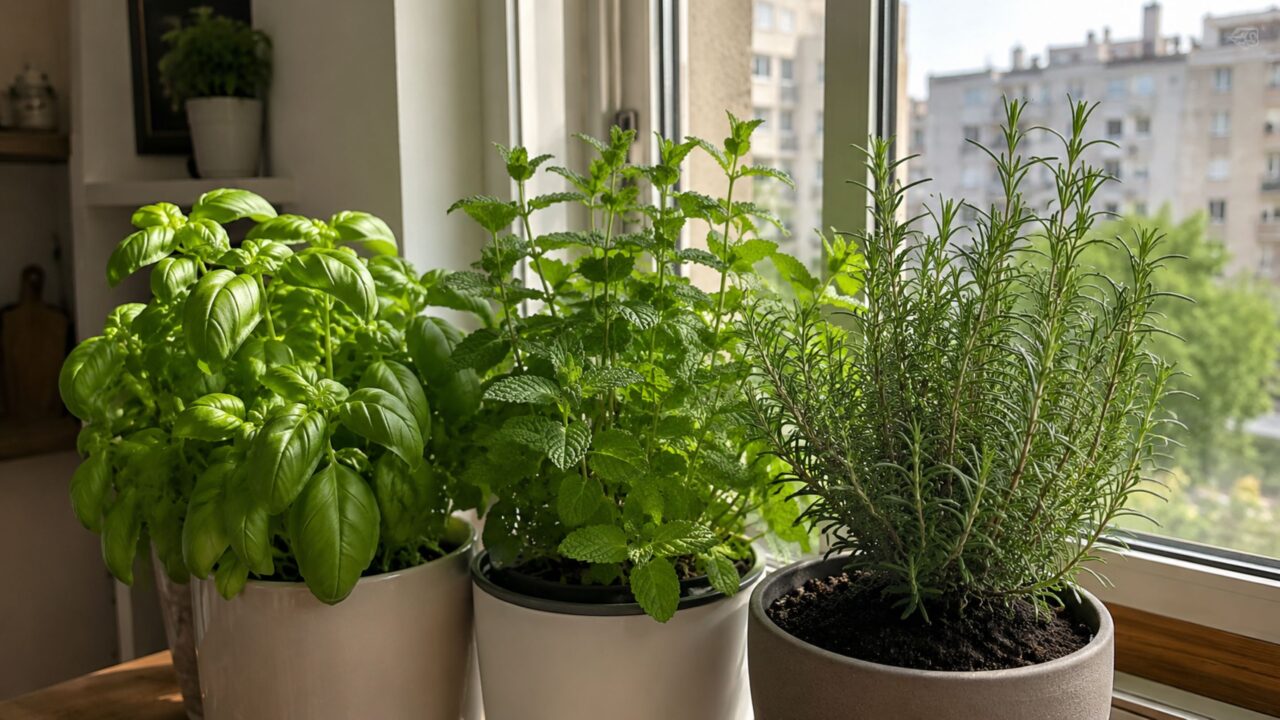 As 5 ervas fáceis de cultivar em apartamento mesmo para quem nunca teve dedo verde