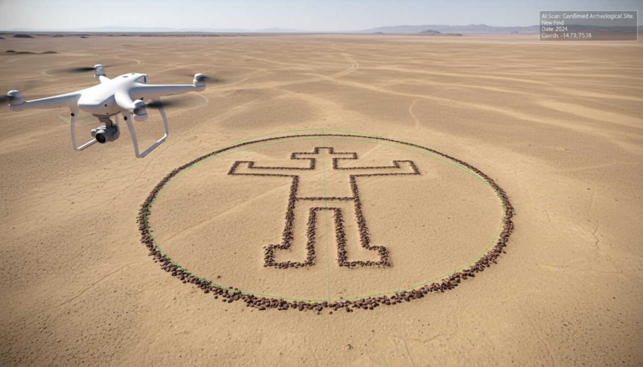 Os geoglifos de Nazca não estavam sozinhos: inteligência artificial acaba de encontrar centenas de figuras escondidas no deserto
