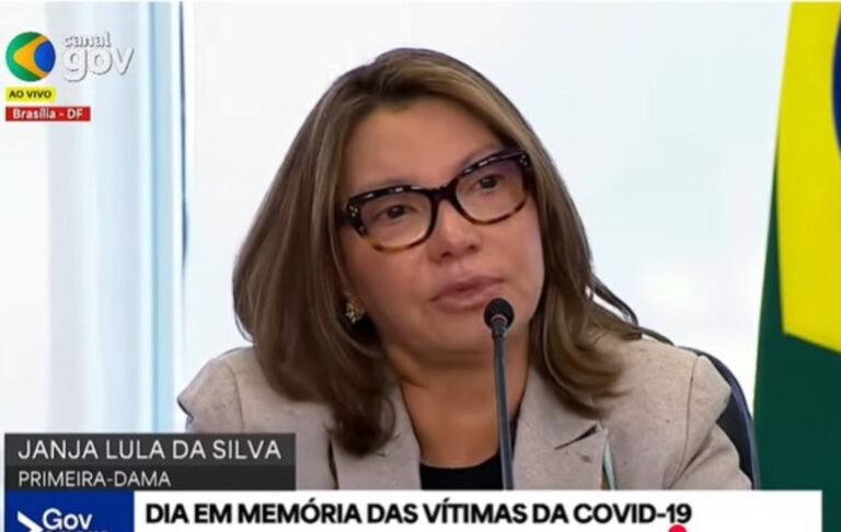Crusoé: Janja e Lula botam mortos por Covid no palanque eleitoral