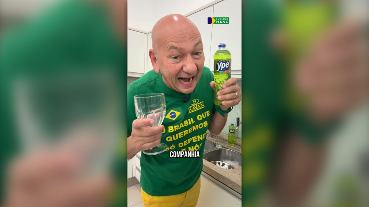 Crusoé: Bolsonaristas transformam detergente em água-benta