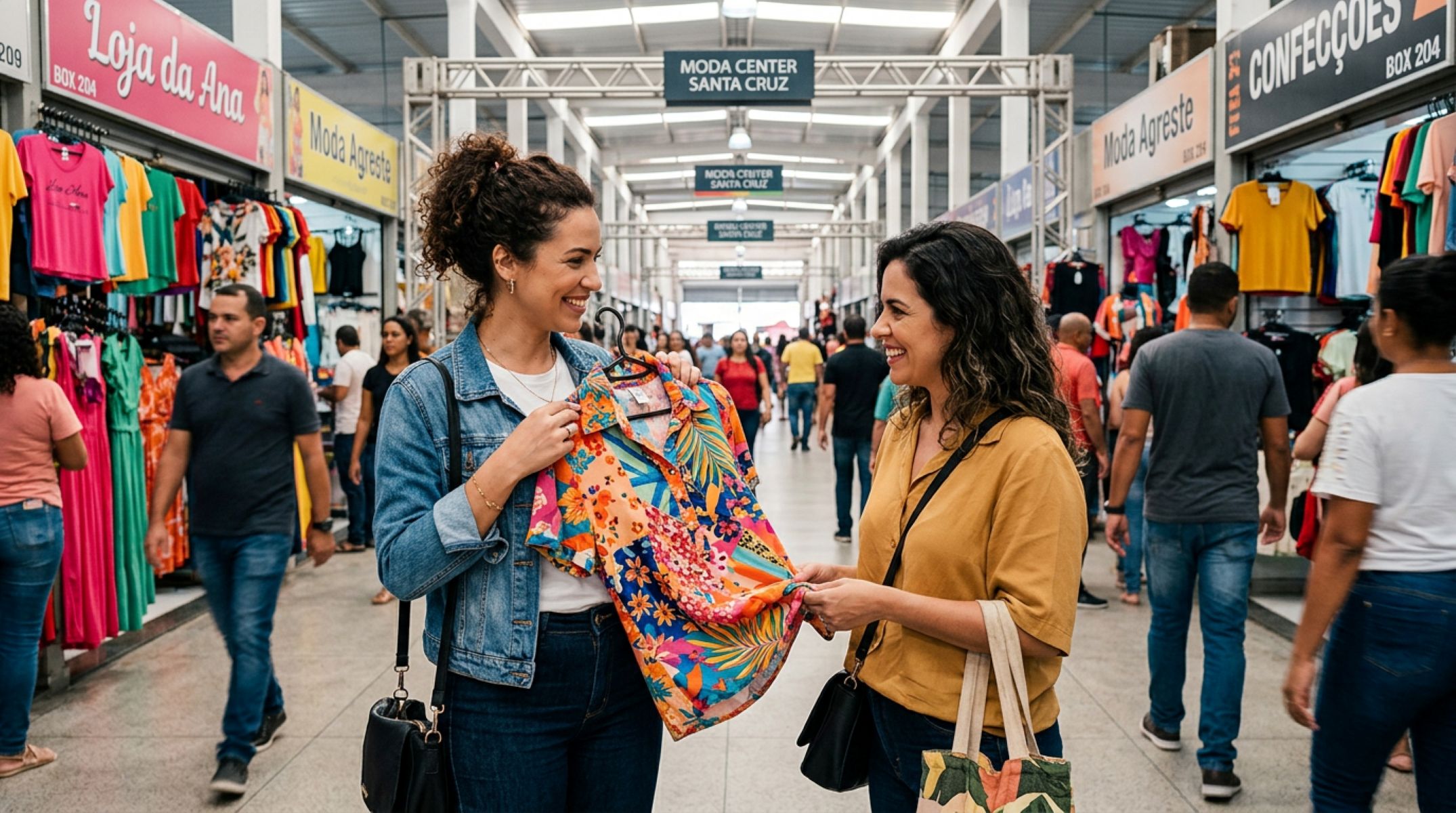 O ‘paraíso das blusinhas’ que coloca a Shein no chinelo: recebe 100 mil visitantes por semana e conta com 10 mil boxes