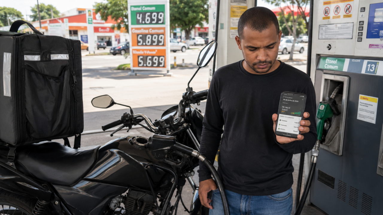 Comprar moto para trabalhar em aplicativo vale a pena? Veja a conta real de custos