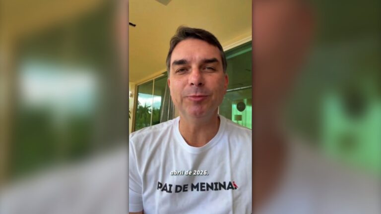 Crusoé: Flávio Bolsonaro, “pai de menina”