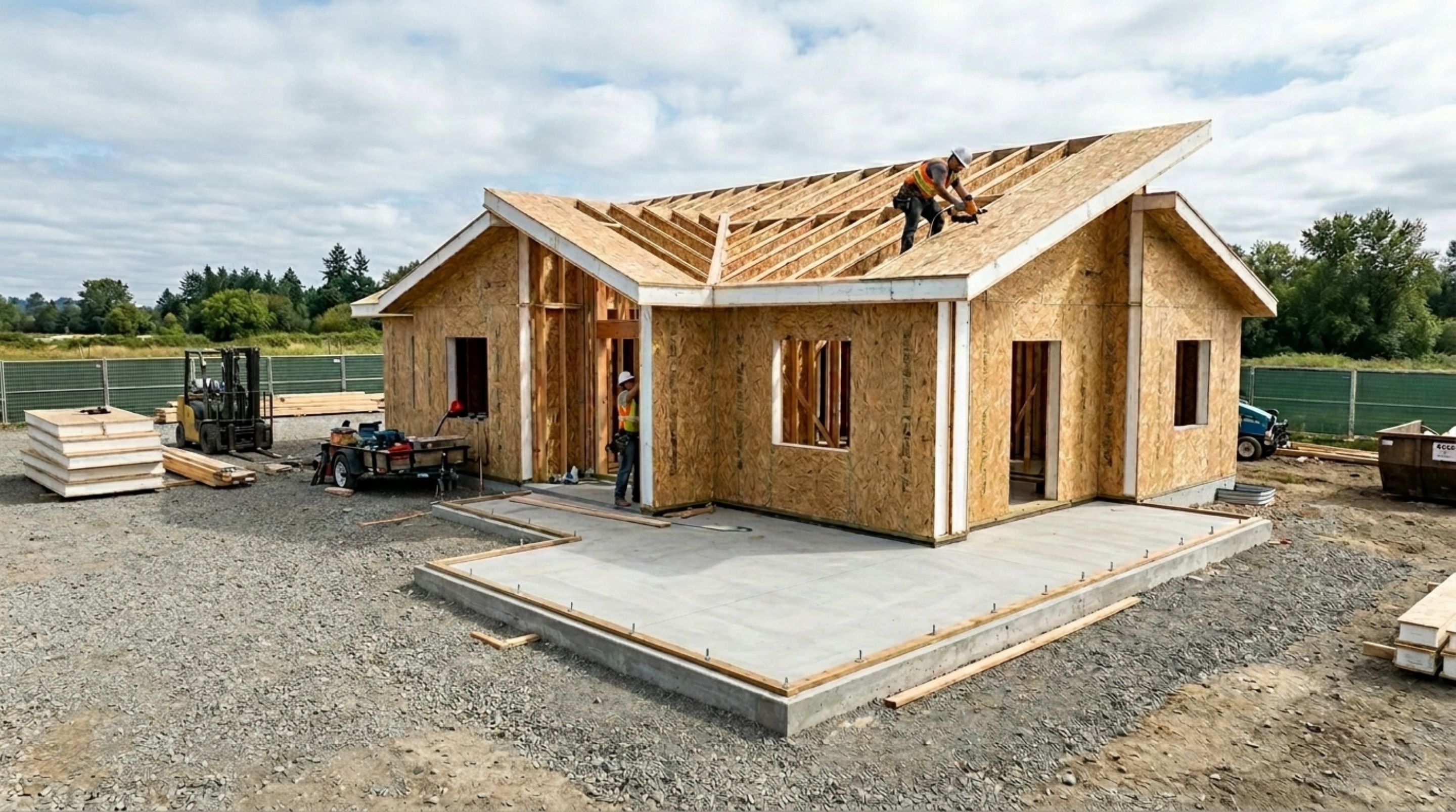 Adeus alvenaria demorada: casa rápida é construída em apenas 8 dias com nova tecnologia
