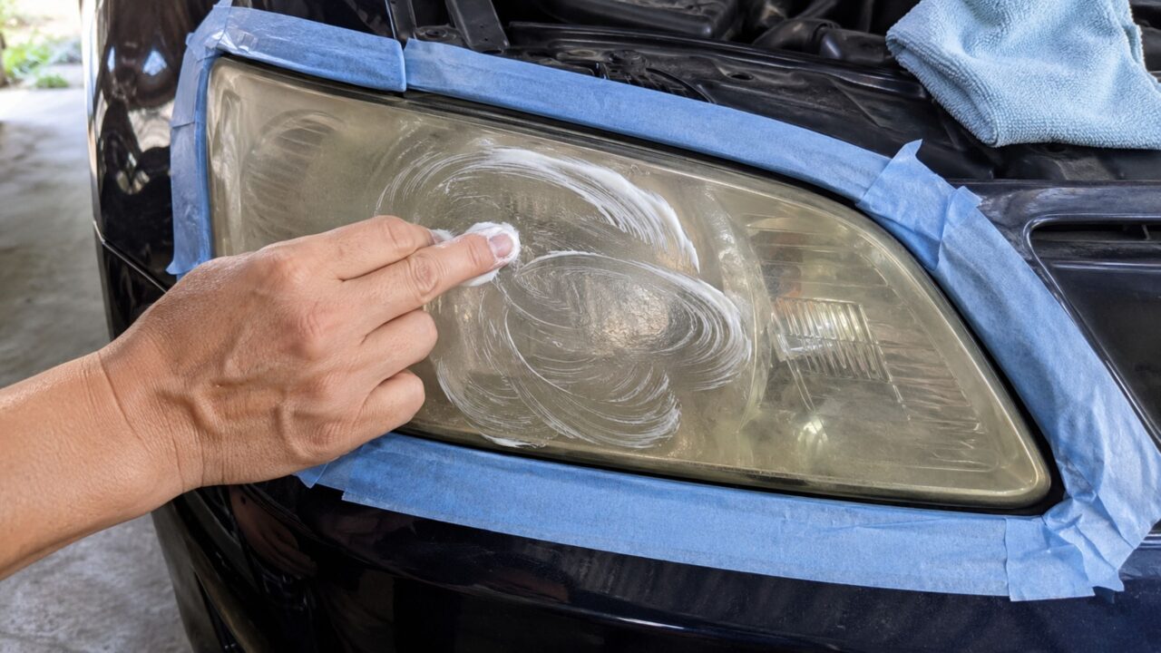 A limpeza funciona melhor em oxidação leve e exige cuidado para não riscar a lente