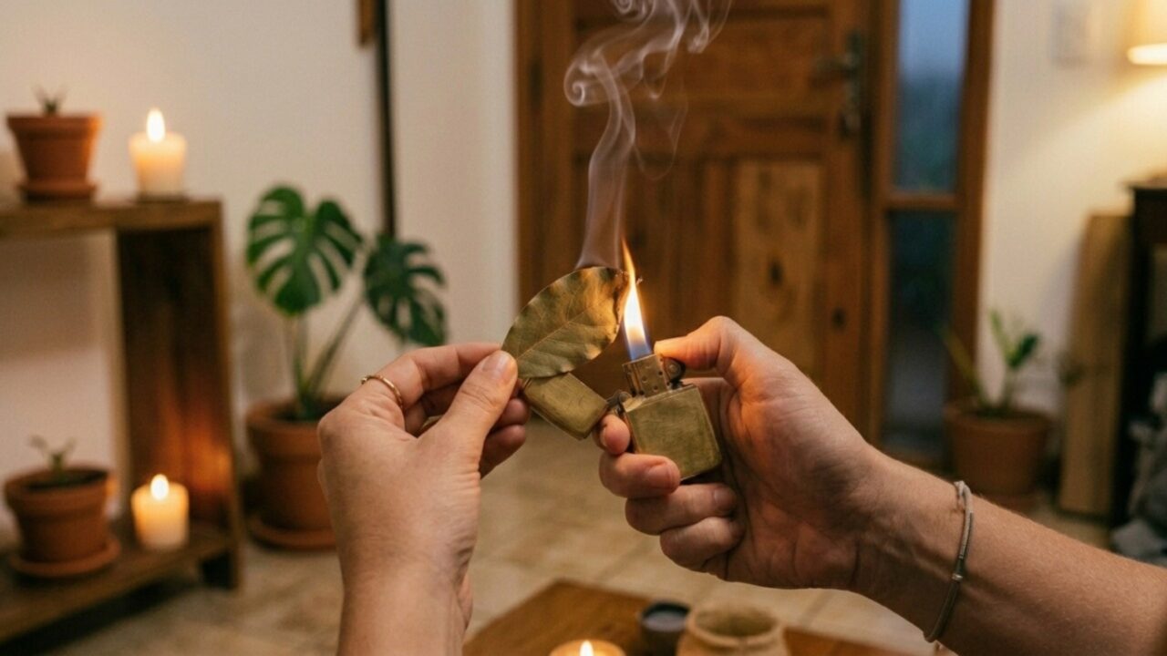 Queimar folhas de louro nos primeiros dias do mês: para que serve e por que o Feng Shui recomenda
