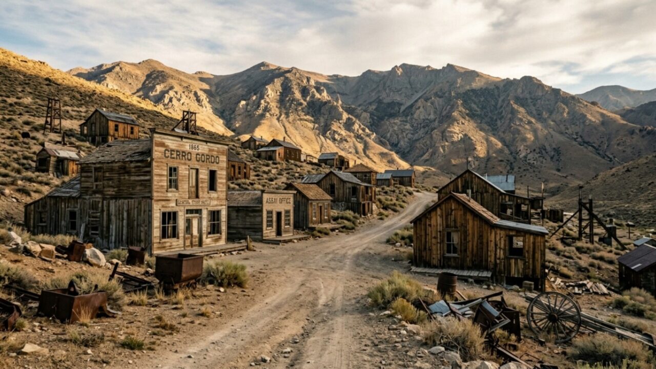 As cidades abandonadas da Califórnia que nasceram da ambição, enriqueceram em semanas e morreram quando o minério acabou