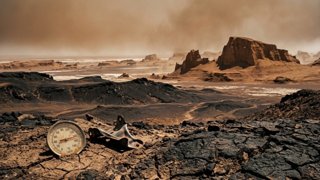 O deserto onde o solo pode passar de 70°C, celulares apagam sozinhos e a Terra parece chegar ao seu limite